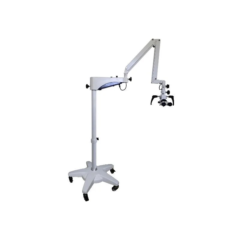 Tragbare LED-Augenklinik (Auge) Optik Trinokular Medizinische Augenchirurgie Operating Microscope