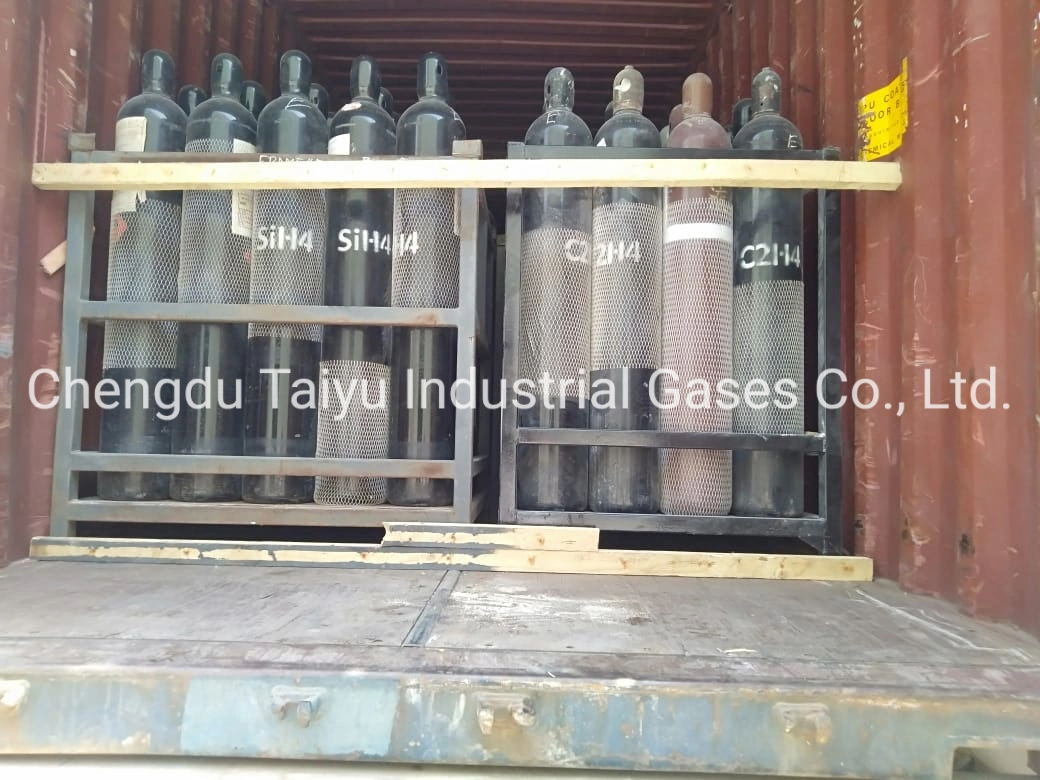 La fábrica China de la industria de vidrio flotado utiliza silano&amp;Nitrógeno Sih4/N2 Silano en N2 de gas mezcla
