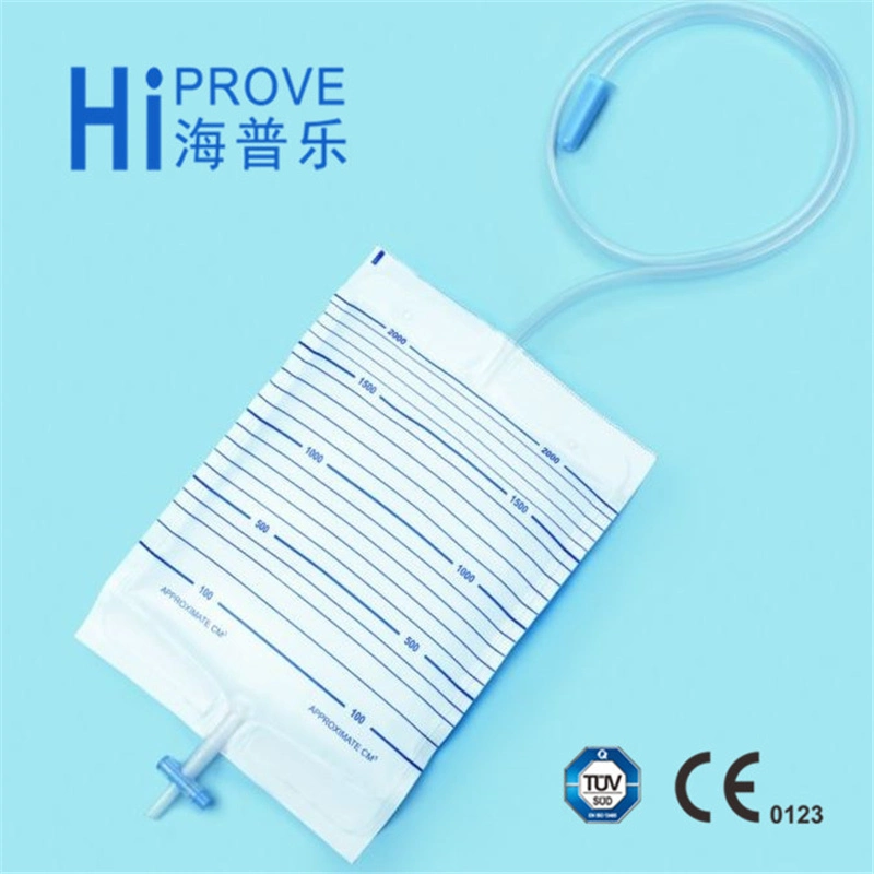 T Value Type Disposable Urinary Urine Bag/Drainage Bag