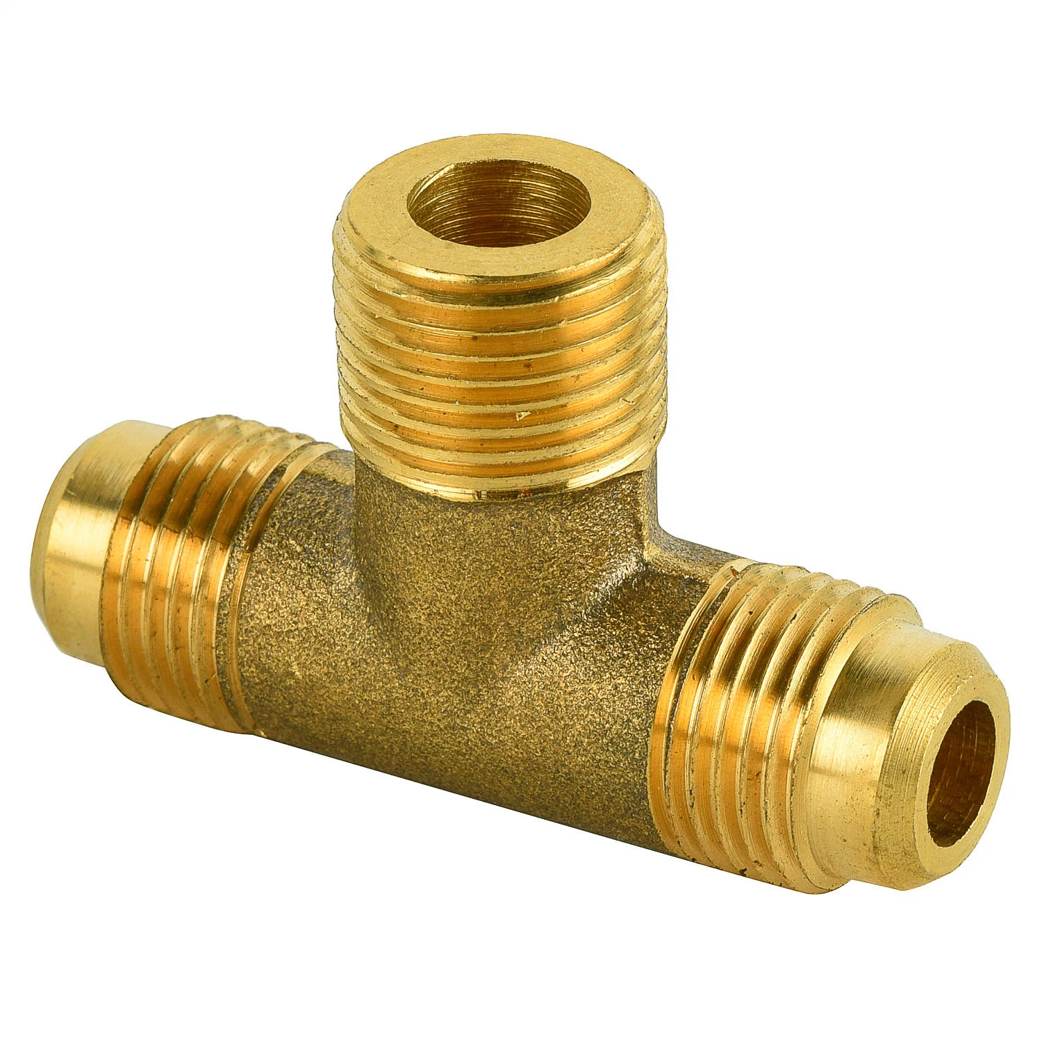 Brass Fitting 90 Elbow 45&deg; Flare to Mpt Forged Connector