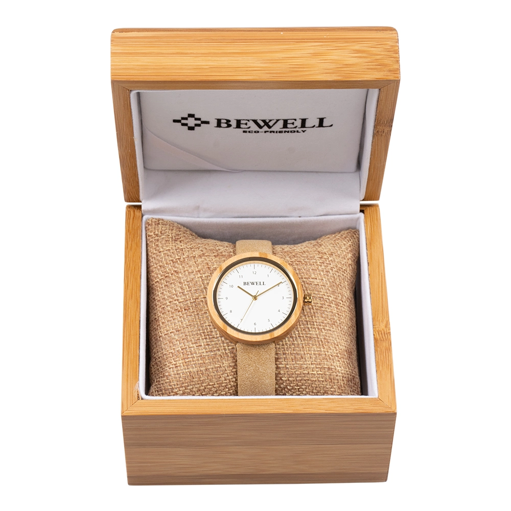 أزياء مخصصة عارضة أزياء غير رسمية حزام الجلد الأصلي السيدات المعصم ساعة OEM Wooden Watch for Women Watch Factory Wholesale/Supplier Price