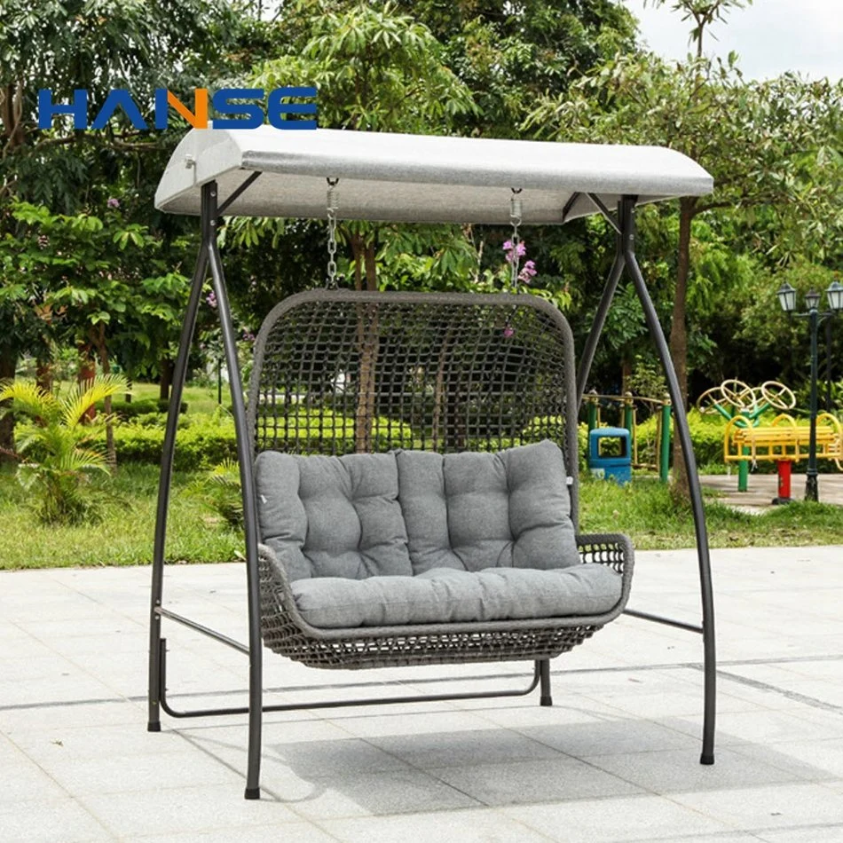 Hammock Rattan Wicker Double Seater Fashionable Garden Patio Hanging Swing Chair