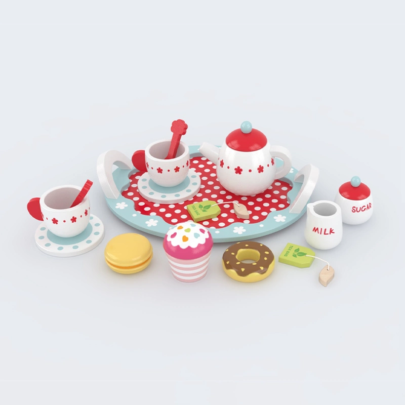 High Tea Set Aus Holz Afternoon Tea Set Aus Holz Spielzeug