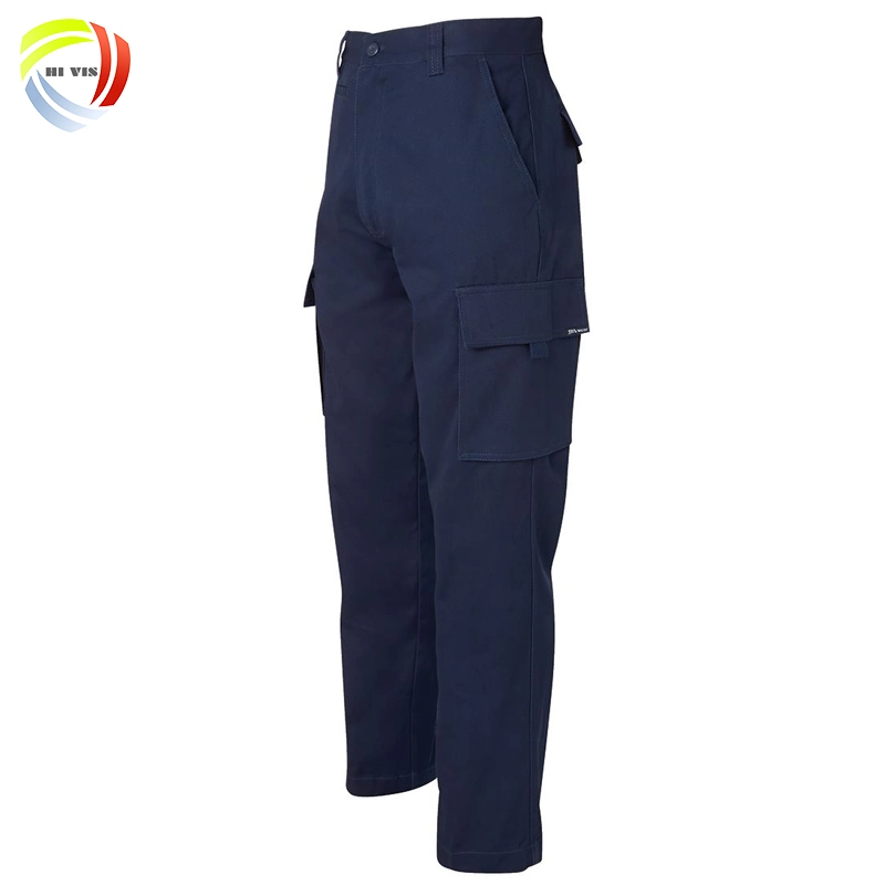 Factory Direct Men's Cargo Pants 100% Cotton Multi-Functional Multi-Pockets Men Work Pants
