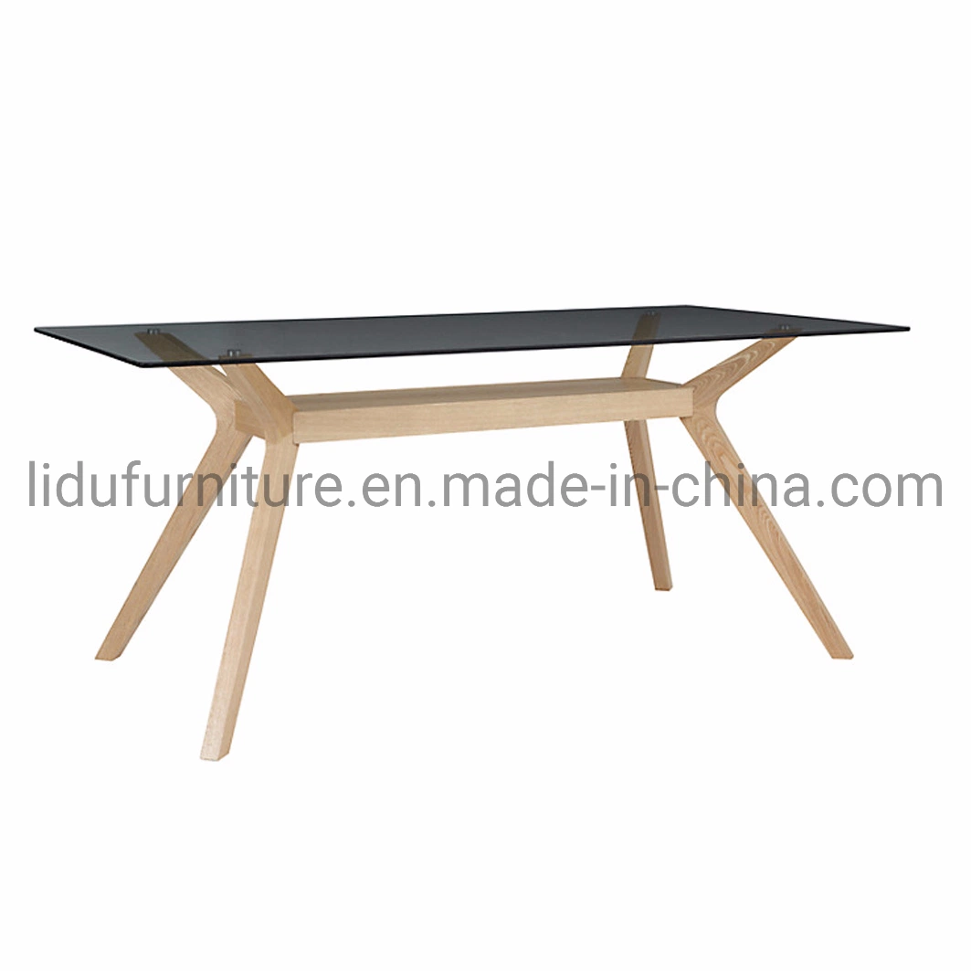 Hot Selling and Modern Home Furniture Wood Dining Table with Cheap Price