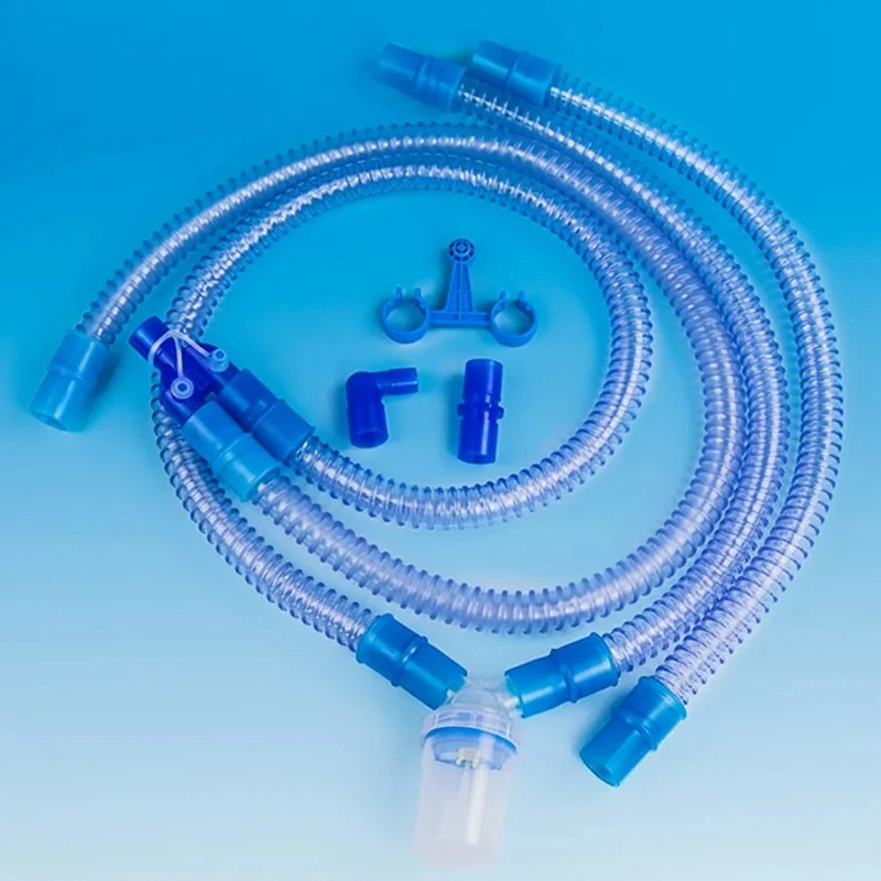 Circuit respiratoire Smoothbore pour adulte avec piège à eau Critical Care