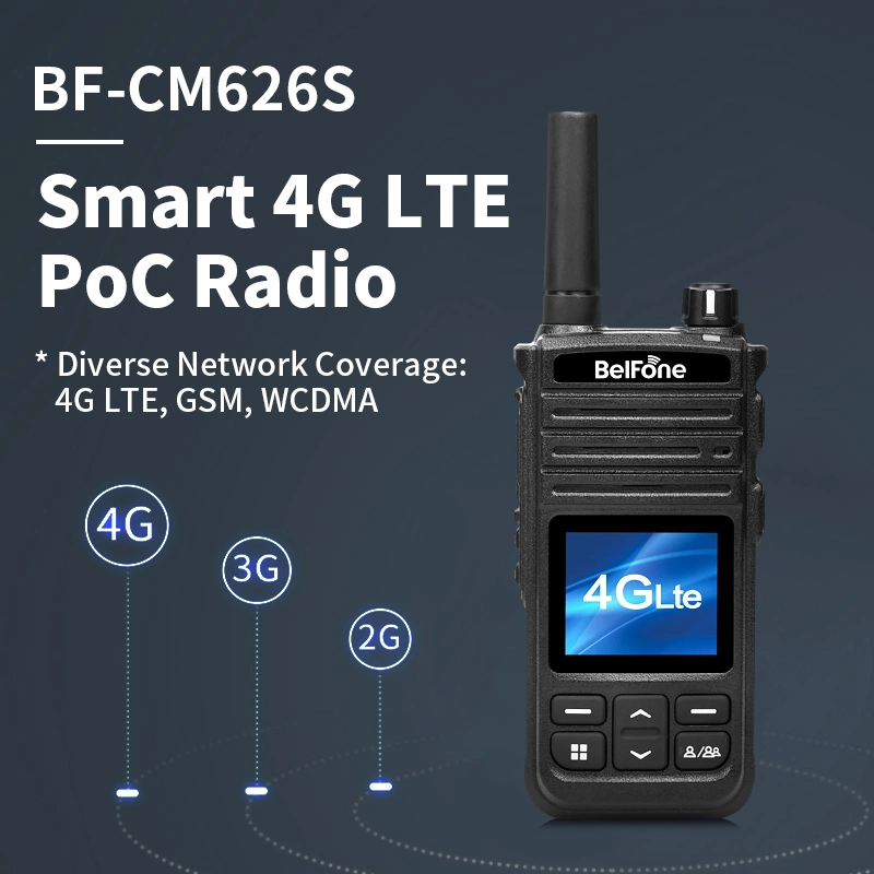 Belfone Bf-Cm626s Best Price Global Band 4G Smart Ptt Radio CDMA/GSM/LTE Two Way Radio