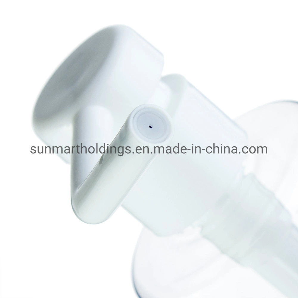 Plastic Smooth Lotion Pump with Clip for Lotion Packaging