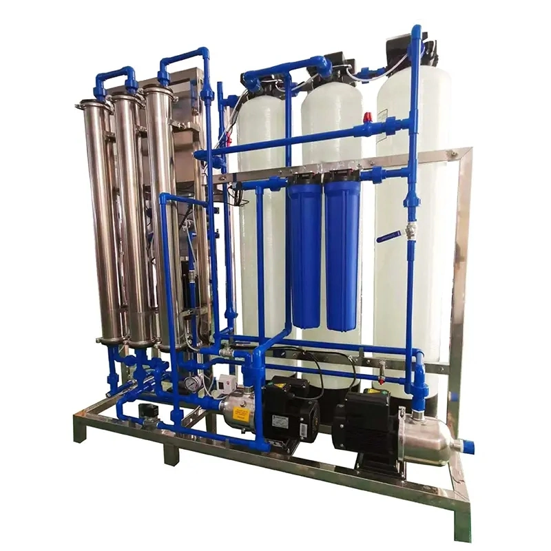 Automatische Reinigung System komplette RO Wasserfilter Produktionsmaschine Ausrüstung Flasche Mineral Reines Trinkwasser Umkehrosmose Wasserbehandlung