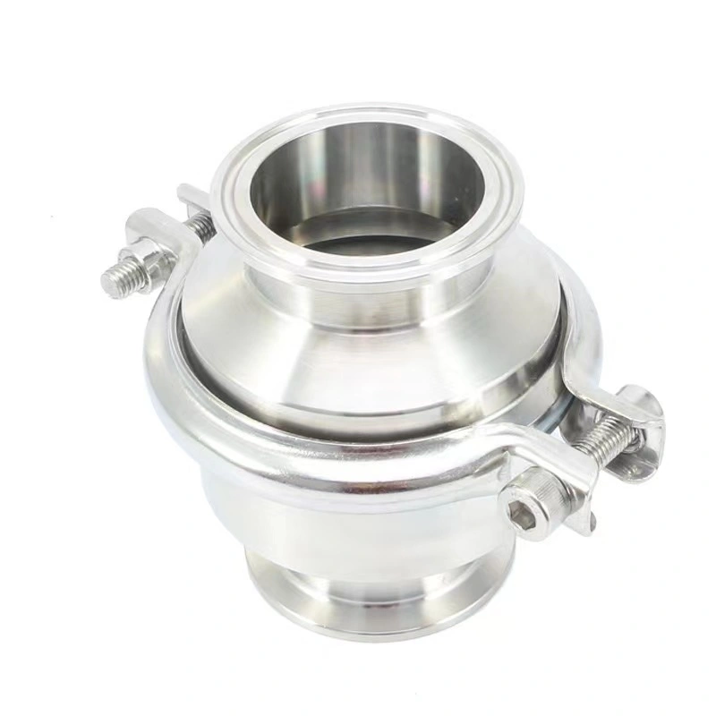 Sanitary Male Thread Ending Non Return Valve 4" Food Grade Tri-Clamp Sanitary 3/8" Check Valve Stainless Steel Water Hydraulic