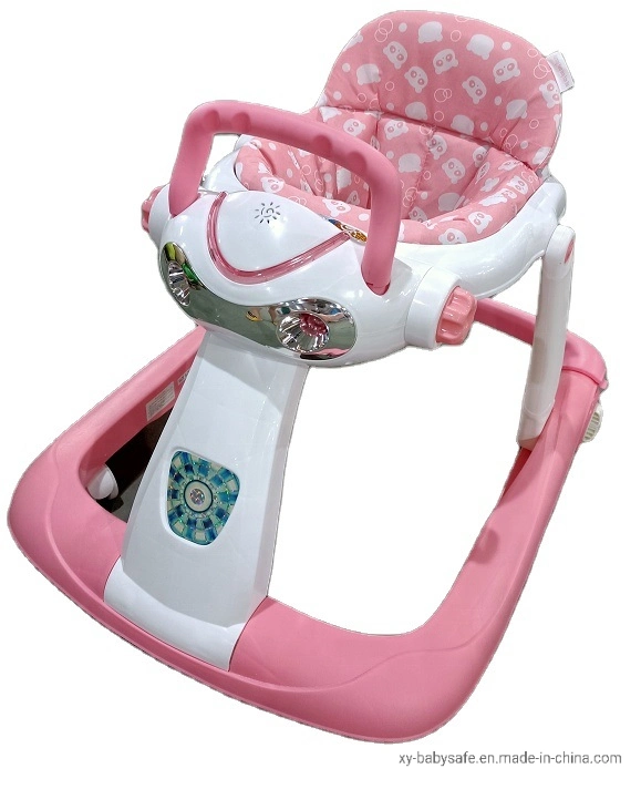 Multifunktionaler Anti-Rollover Baby Walker mit Spielzeugspielzeug