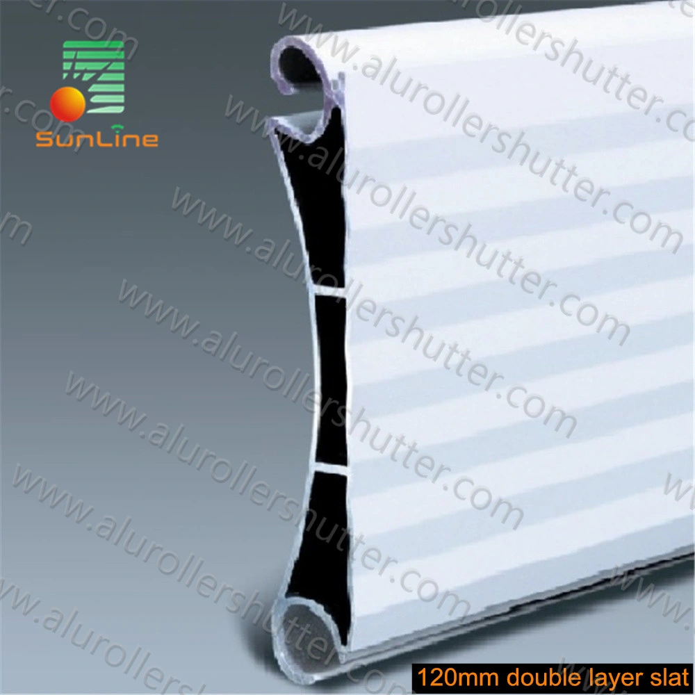 Extruded Aluminium Profile for Industrial Roller Shutter Door Garage Door