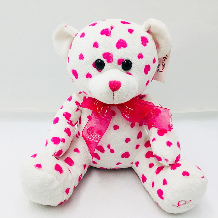 Jouet en peluche personnalisé en gros créatif, mignon ours en peluche rose cadeau.