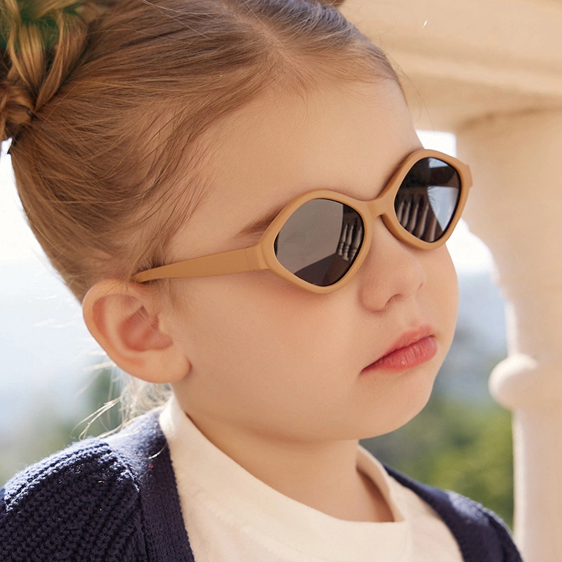 Baby Fashion Sun Protection Children&prime; S Silicone Glasses