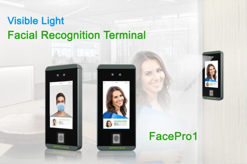 (Facepro1) Biometric Fingerprint & Facial Recognition Time Attendance Device