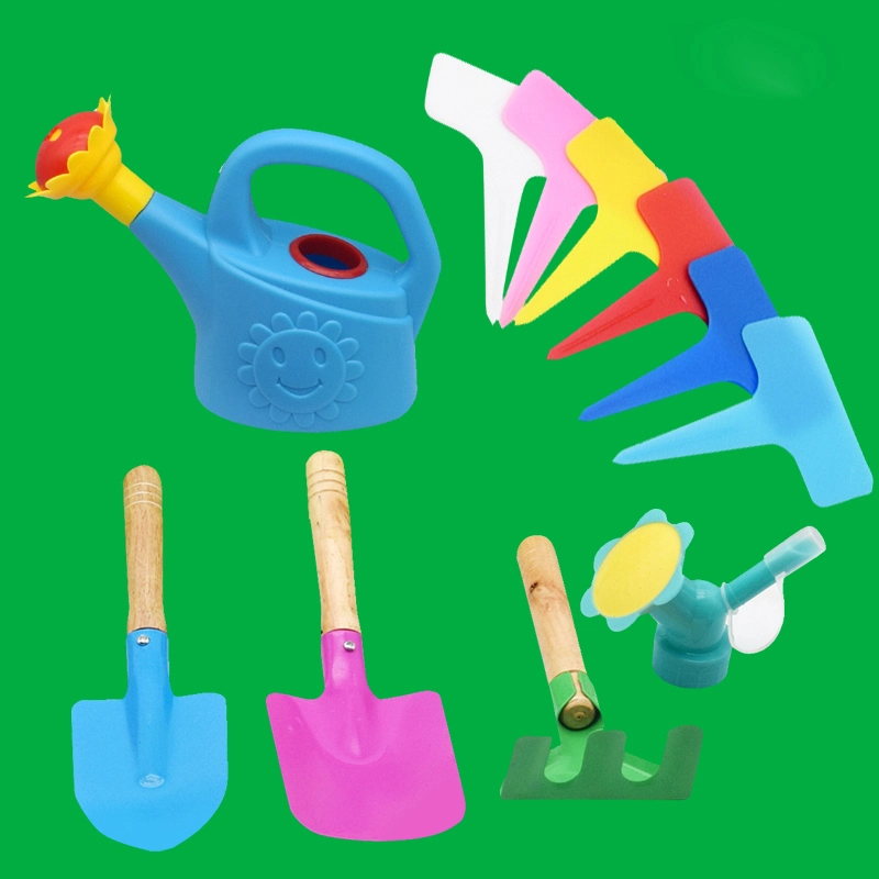 محاكاة البلاستيك التظاهر اللعب قبل المدرسة النباتات البستاني الأطفال في الهواء الطلق يبستن أدوات حديقة الأطفال