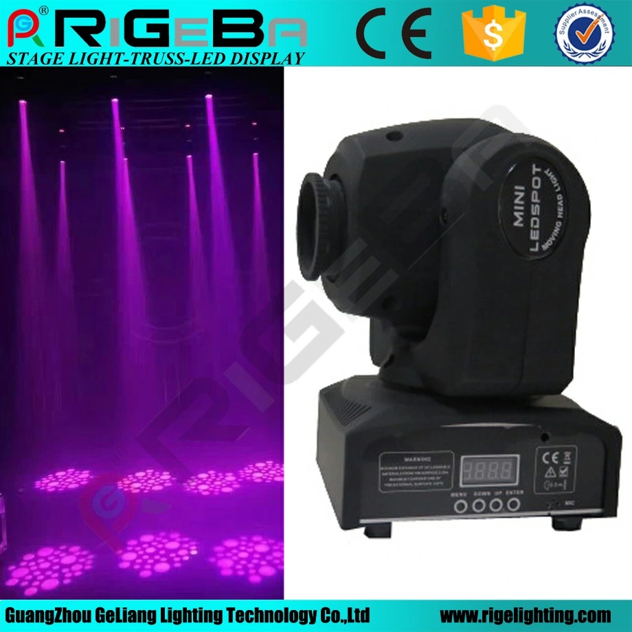 Mini proyector LED 30W Haz de Luz en movimiento Faro en Guangzhou