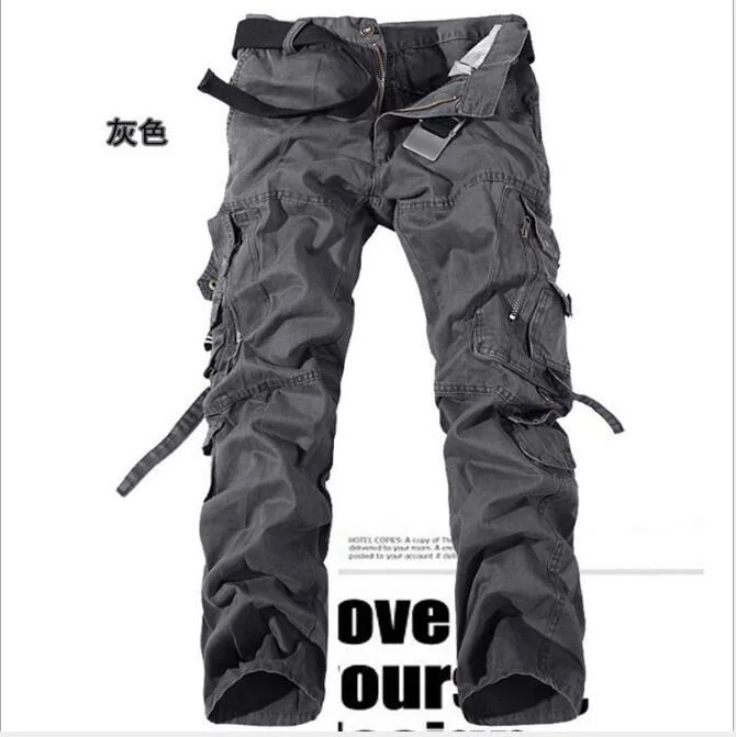 Men's Short Pants 100%Cotton Dye Washing Cargo Pant