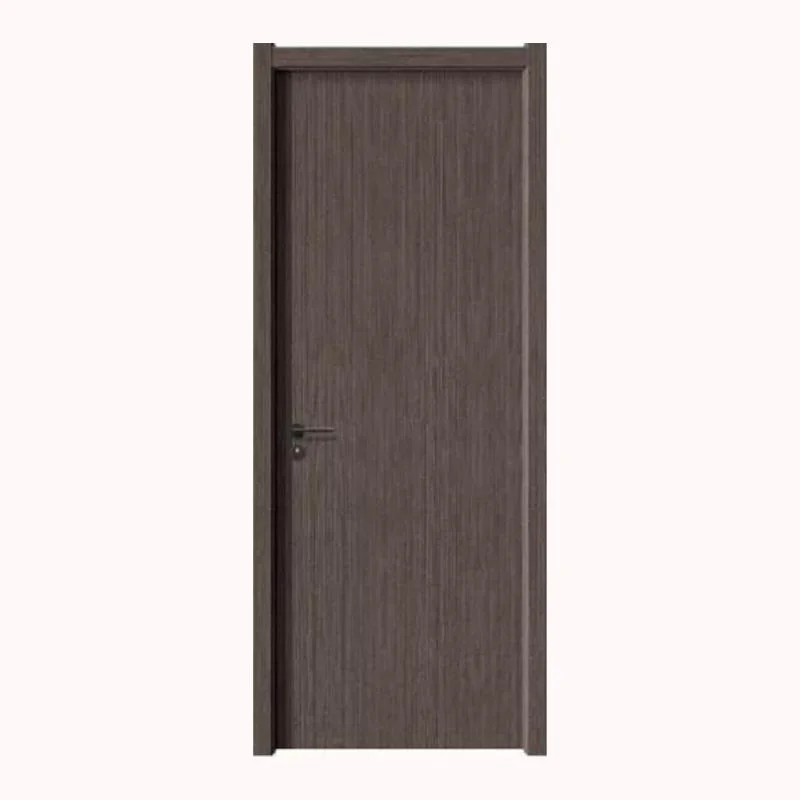 Porte simple en bois moderne de Mélamine MDF Porte plaque d'Doorsmall PVC