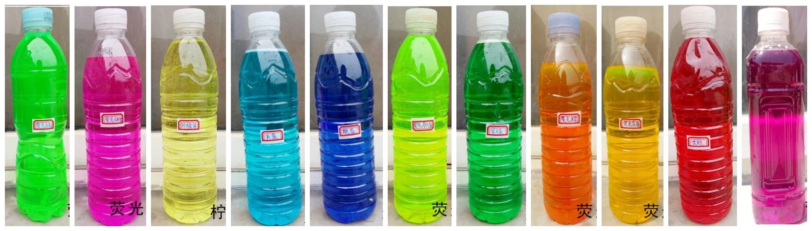 Water Soluble Dye for Cleaner Detergent