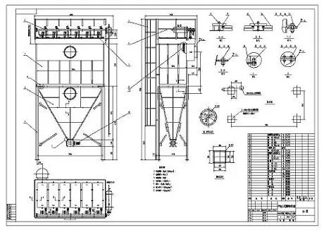 Industrial Dust Suppression Dust Control Baghouse Filtration System