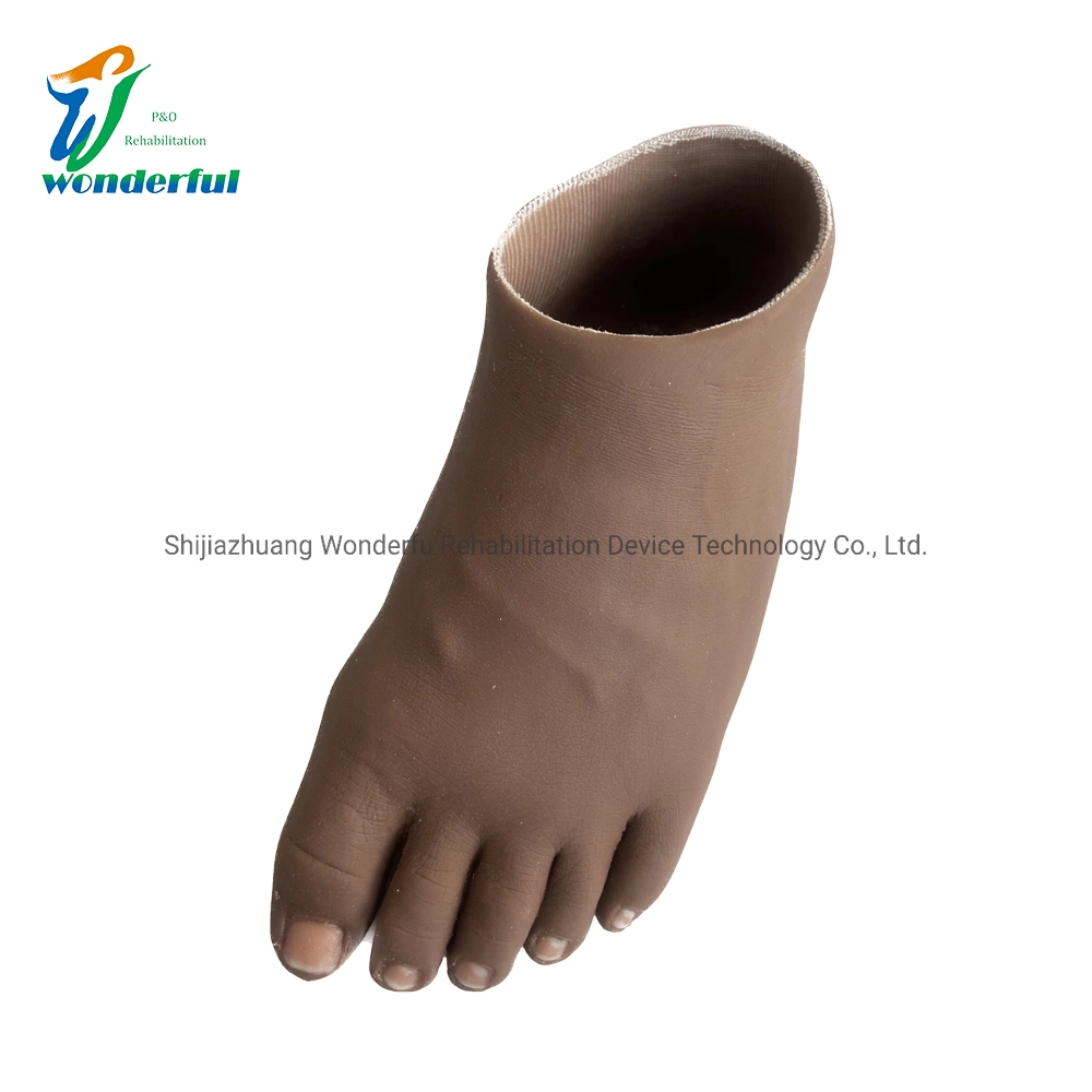 Artificial Limbs Custom Silicone Foot Cosmetic Foot Prosthetic Foot Cover