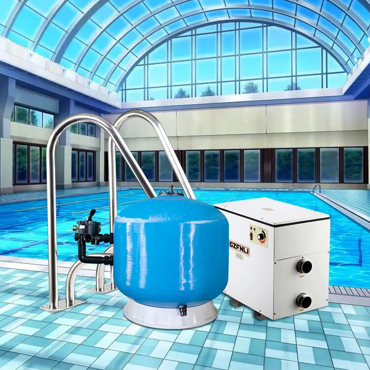 Above Ground Sand Filter Water Pump Swimming Pool Brush Cleaning Equipment