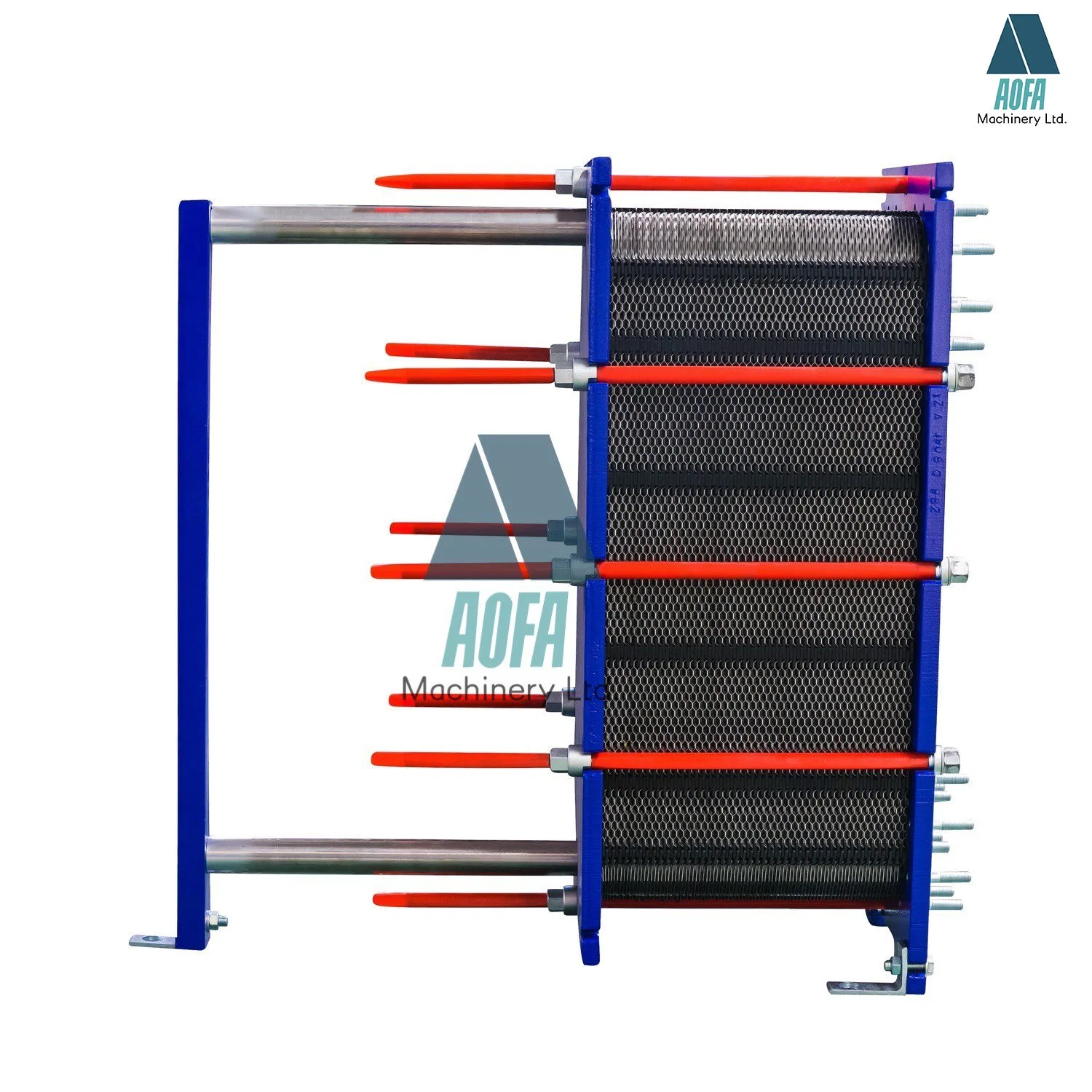 Data Centers Stainless Steel Gasket Plate and Frame Tube Heat Exchanger