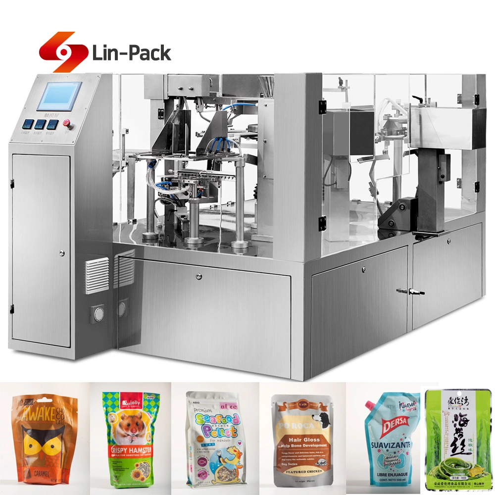 Automatische Reißverschluss Stehend Doypack Tasche Melasse Hookah Shisha Tabak Verpackung Lebensmittel Verpackungsmaschine