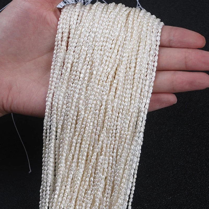 Rice Shape Freshwater Pearl Strand