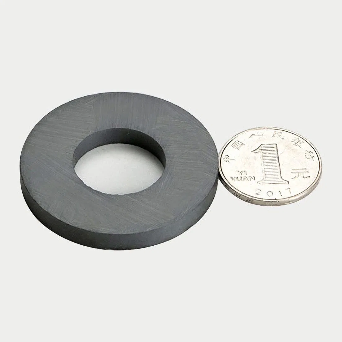 Magnetic Material Ferrite Disc Magnet Professional Manufacturing