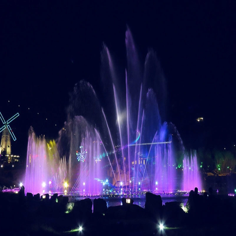 Outdoor Musikbrunnen Wasserlandschaft Fuente Seca Trockenterrasse Brunnen, Wasserfall Wandbrunnen, Multimedia-Brunnen