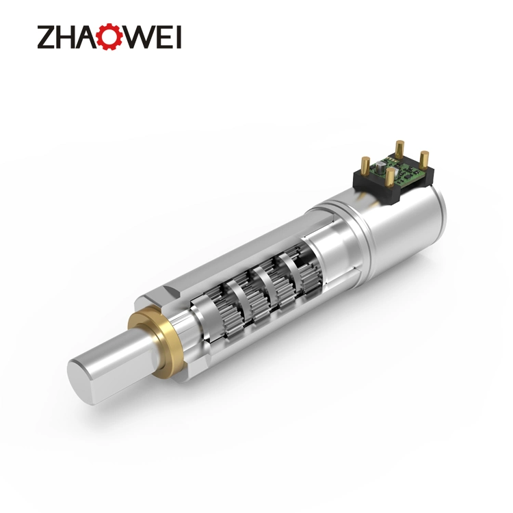 Zhaowei 4mm Motor Planetary Gear Metal Gear Motor 1200rpm Small Metal Stepper Planetary Gear Motor