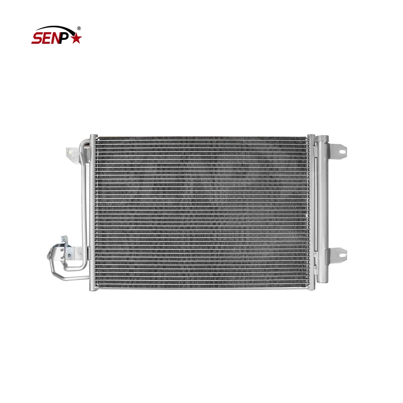 Senp Genuine Germany Auto Parts OEM 1K0820411d AC Condenser W/Receiver Drier for Volkswagen Jetta Golf Rabbit Audi A3 Quattro