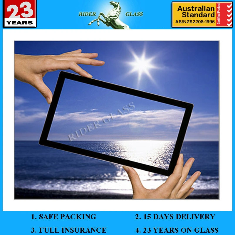 3.2-4mm Ultra Clear Solar Glass Panels with En12150-1