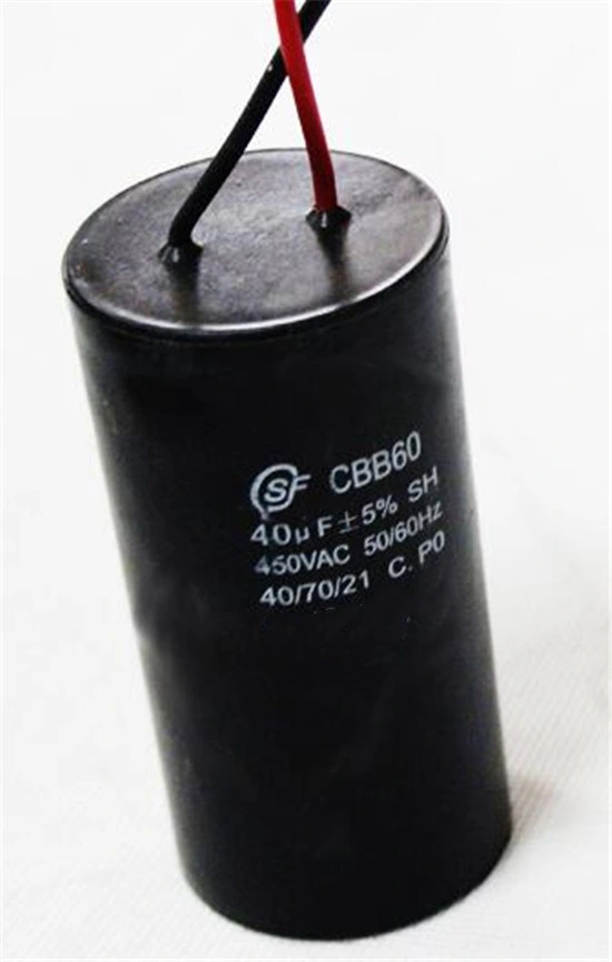 High Quality Manufacturer Cbb60 Metalized Polypropylene Film Capacitor