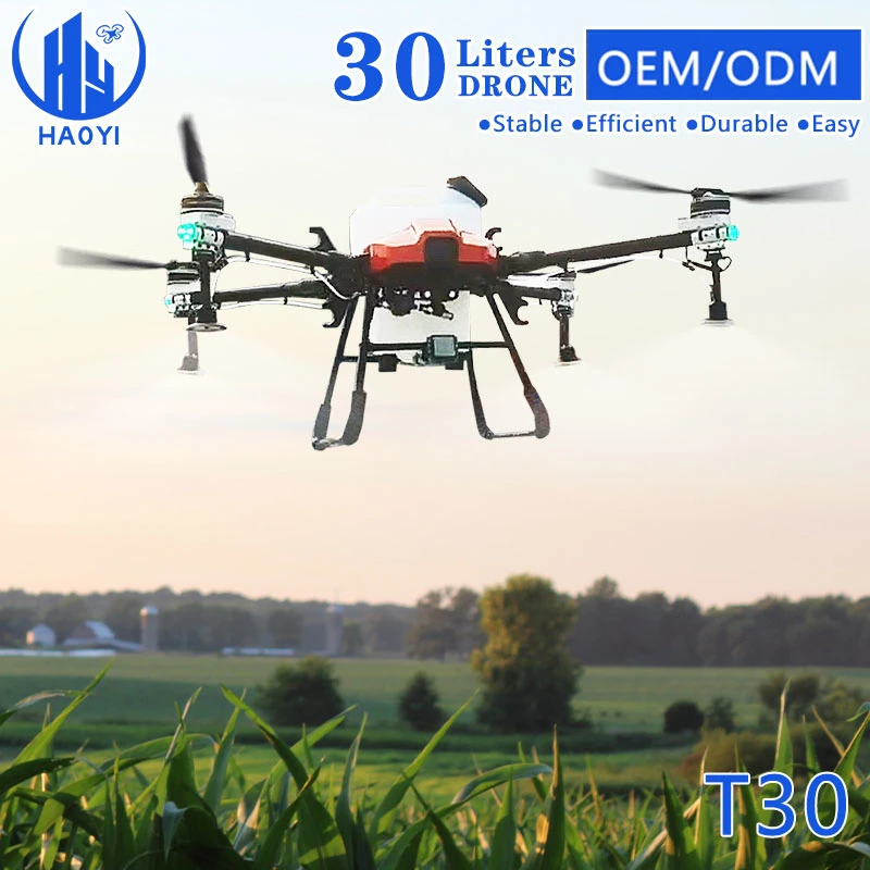 30L Farm Crop Sprayer Remote Control 40kg Uav Agricultural Agriculture Spraying Drone for Pulverizador Fumigation