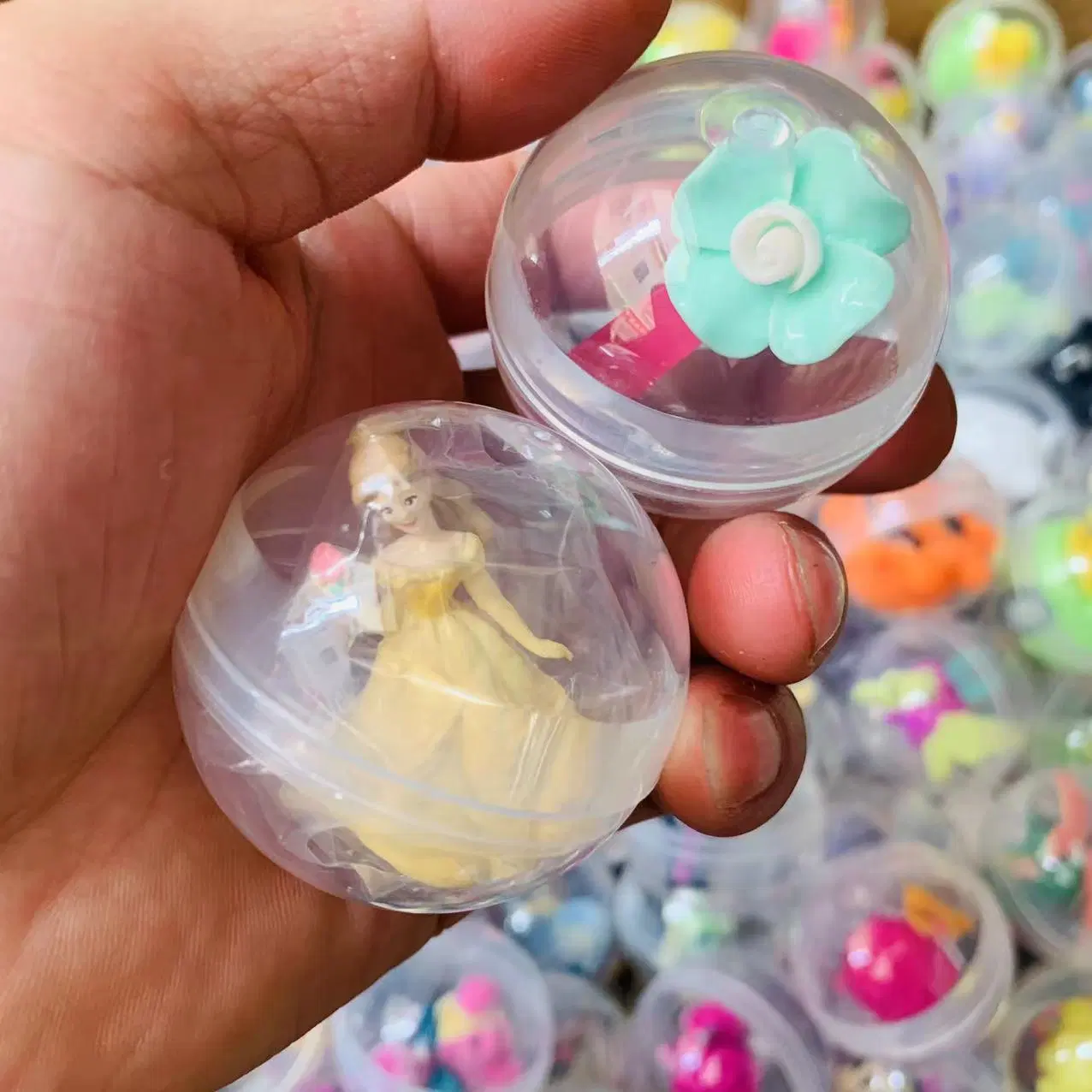 Nouveau distributeur automatique 45 mm petit jouet capsule plastique pour Enfants