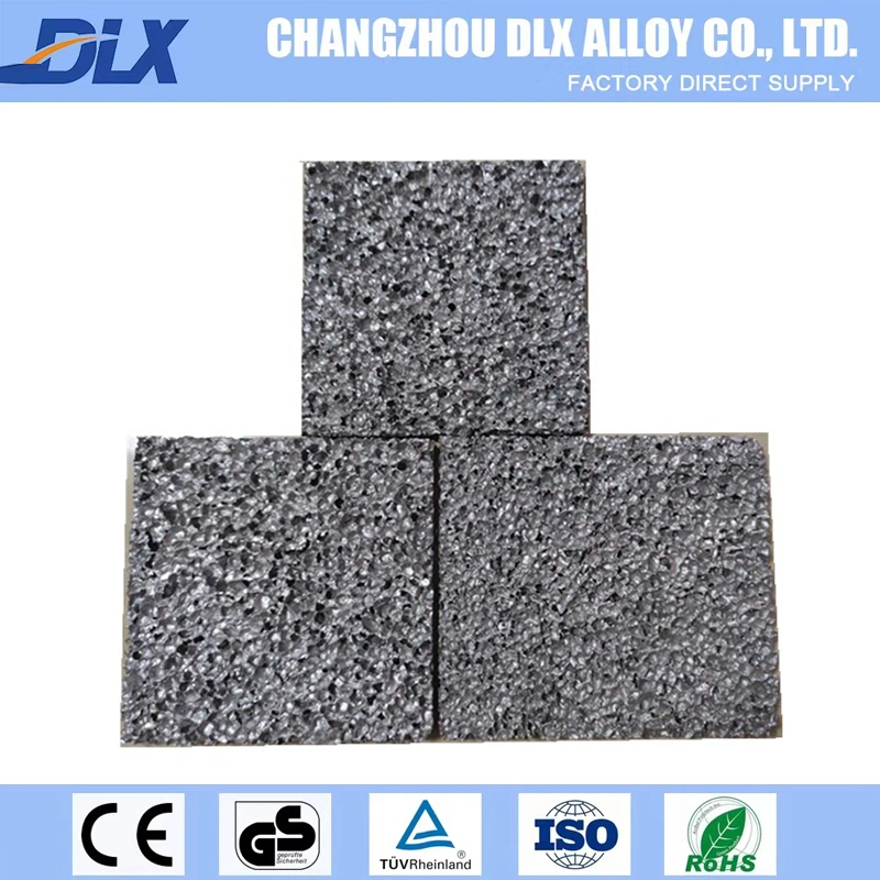 Ceramic Silicon Carbide Zirconia Aluminum/ Copper/Nickel Metal Foam Filter Foam Noise Reduction and Shielding Materials