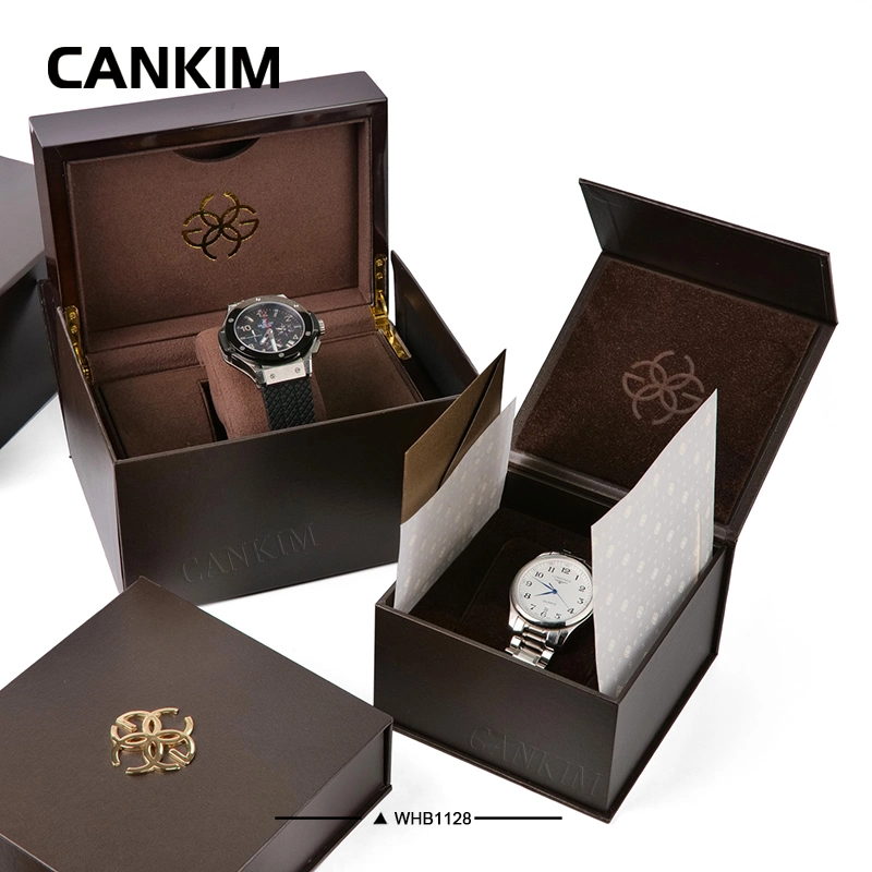 Watch Set Men Gift Box Watch Band Packaging Boxes OEM China Wholesale Watch Custom Logo Box