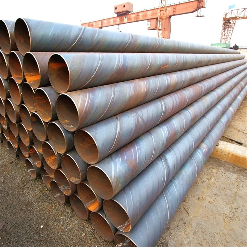 A36 A53 A106 LSAW Sawl ERW Large Diameter Sch 40 Alloy A252 Q235B Spiral Welded Steel Carbon Steel Pipe