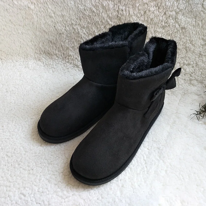 2023 Invierno Nueva cashmere suave engrosado suela cien Frio de la Mujer Botas de moda cálida