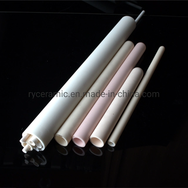 Industrial Alumina Al2O3 Ceramic Pump Rod Alumina Ceramic Piston Tube