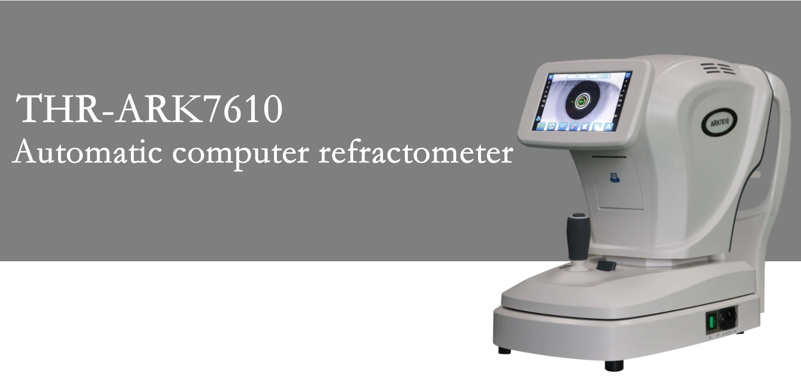 Ophthalmic Equipment Vollautomatisches Computer Refraktometer Auto Refractor Keratometer