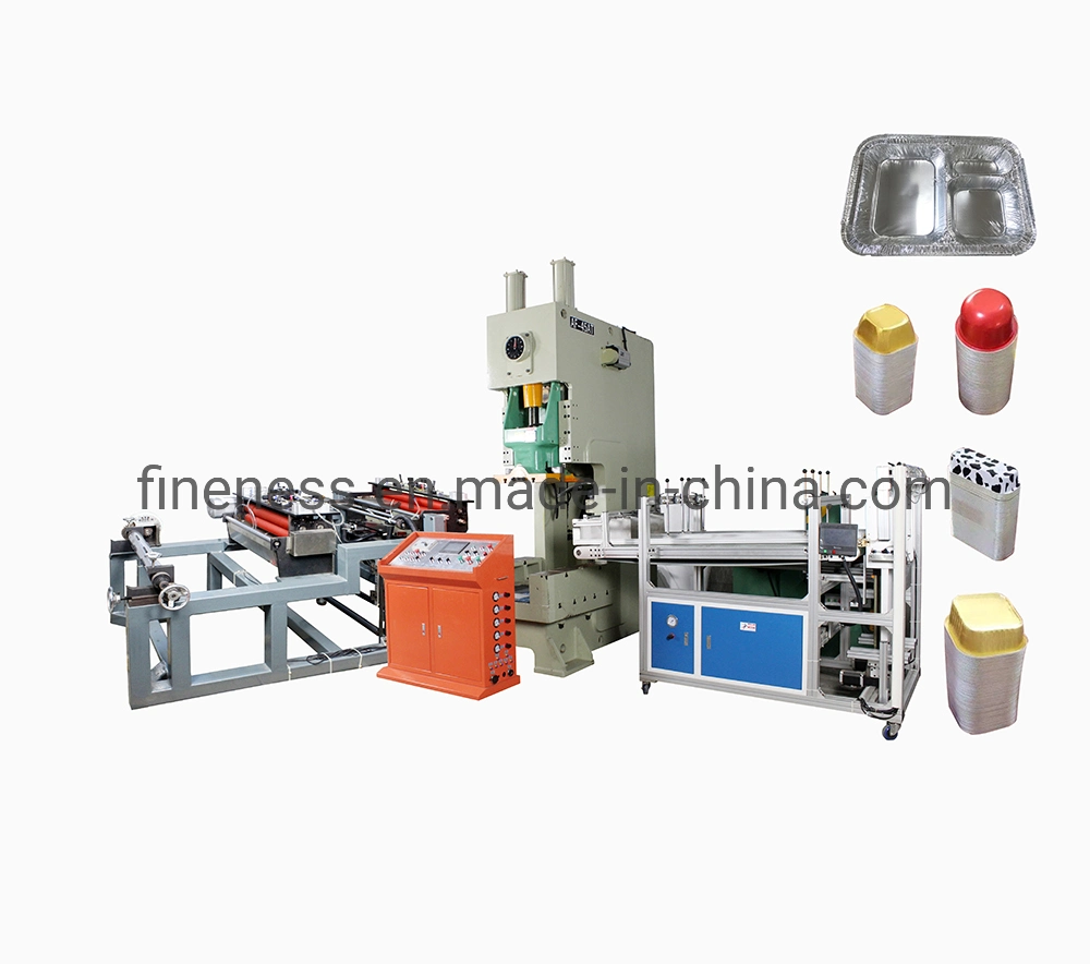 New Semi-Automatic High Efficient Aluminum Foil Container Production Machine