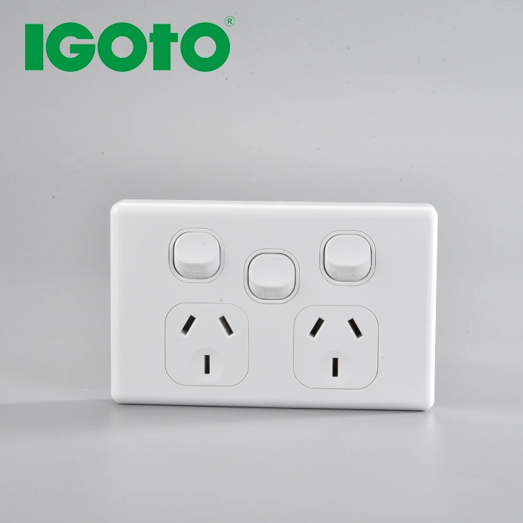 SAA High Quality Australia PC Power Socket Gpo 250 10A Wall Socket Outlet Powerpoints