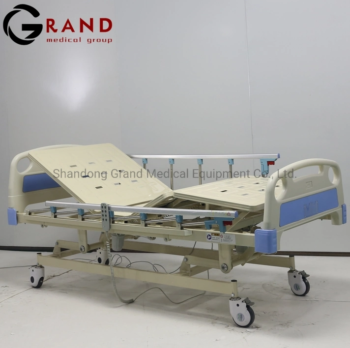 China Fornecedor móveis hospitalares Equipamentos Médicos 3 Função ajustável eléctrico cama de hospital Medical paciente do leito de enfermagem em stock