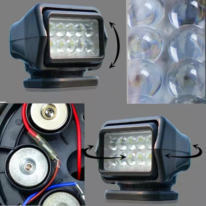 off Road Search Light LED 50W Remote Control LED Search Light Work Light