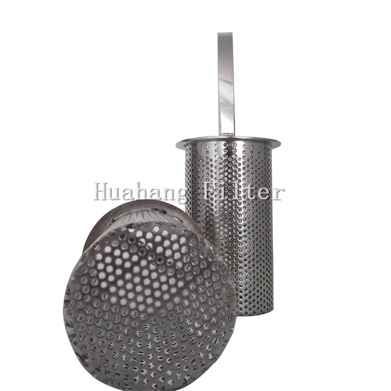 Stainless steel porous woven wire mesh filter element Perforated Metal Tubes