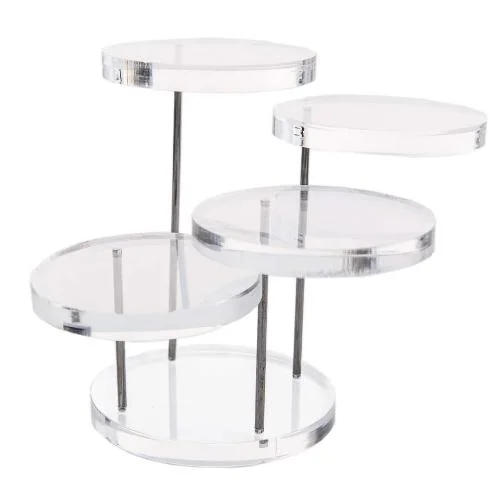 R-050cacrylic Rotatable Jewelry Ring Craft Exhibition Display Stand